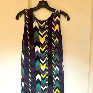 AUTHENTIC M by MISSONI SIZE MEDIUM BEAUTIFUL GEOMETRIC MINI-DRESS/TUNIC